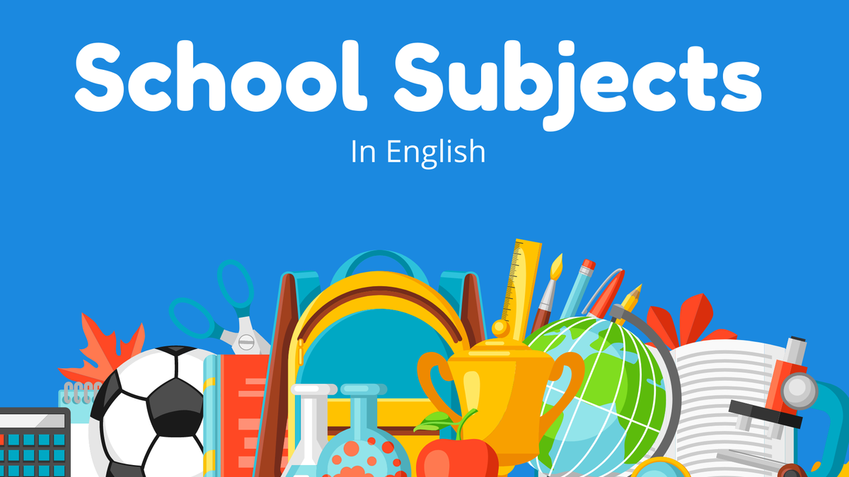 list-of-school-subjects-in-english