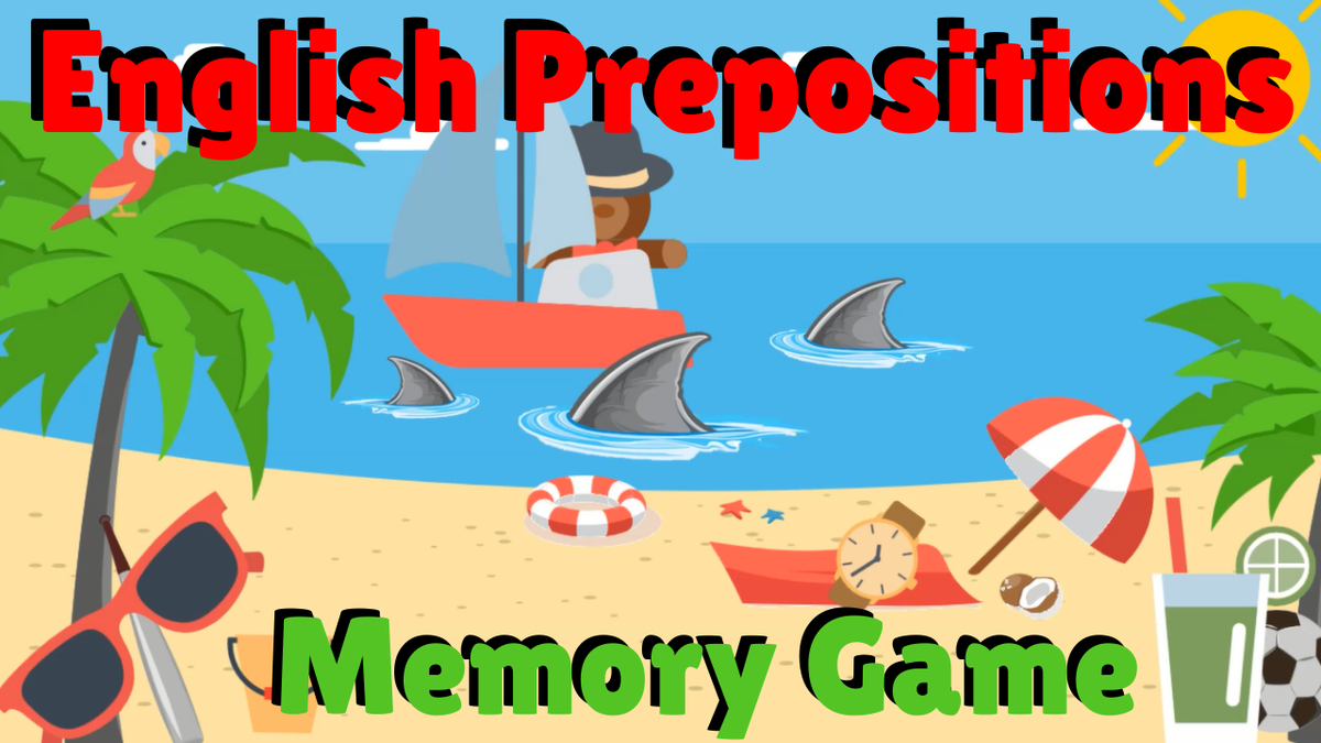 'Video thumbnail for Prepositions Memory Game'