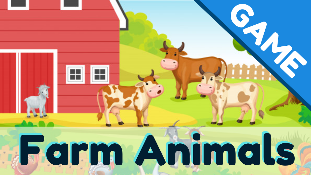 'Video thumbnail for Farm Animals Game'
