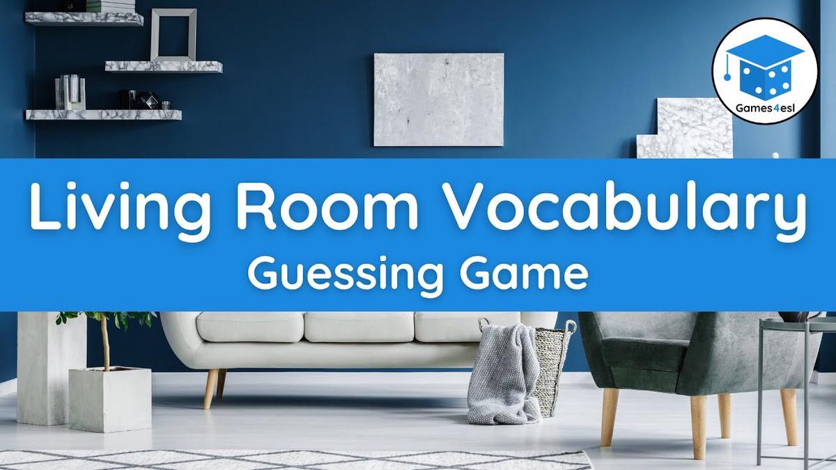 'Video thumbnail for Living Room Vocabulary | Guessing Game'