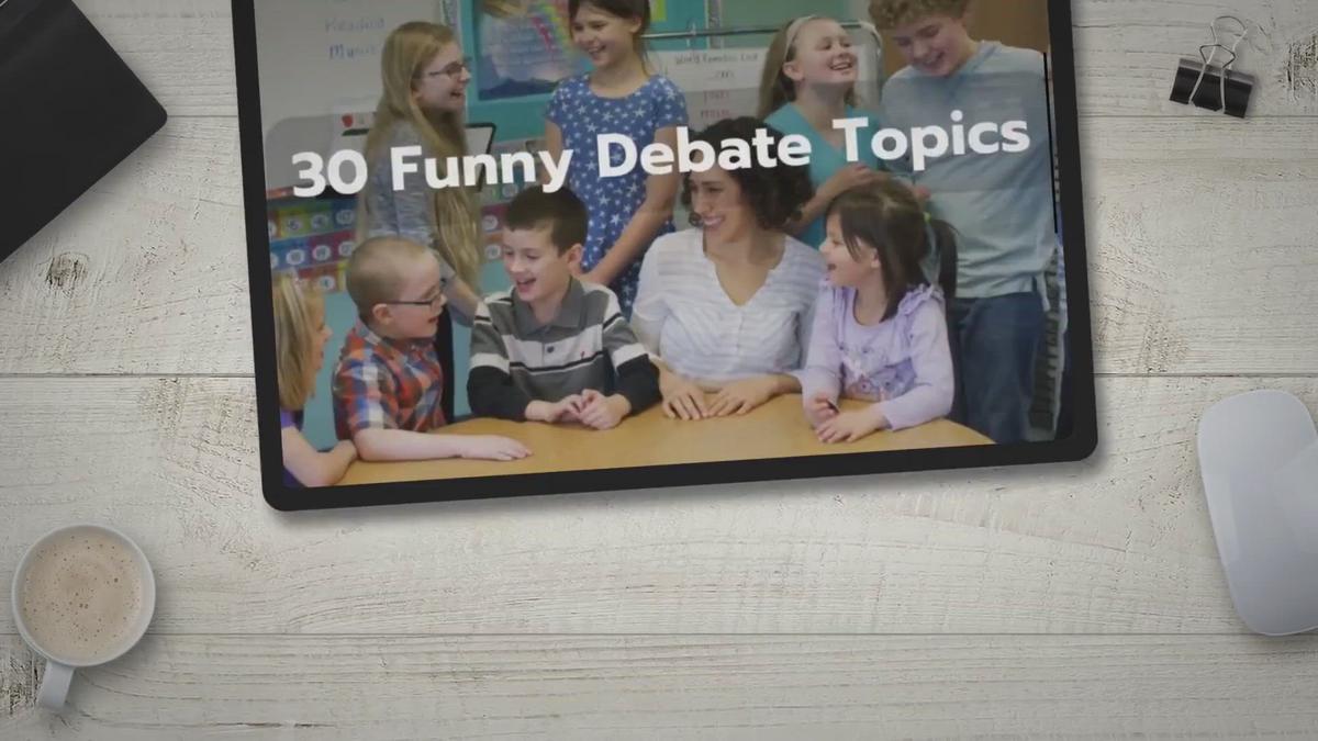 'Video thumbnail for 30 Funny Debate Topics '