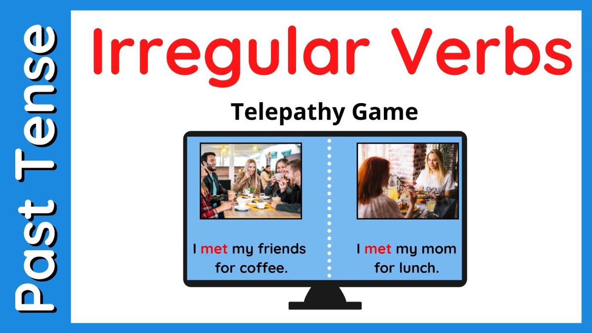 'Video thumbnail for Irregular Verbs Activity | Past Tense'
