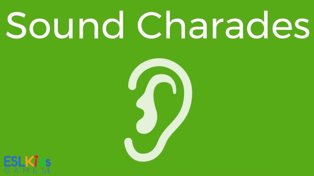 'Video thumbnail for ESL Game: Sound Charades'