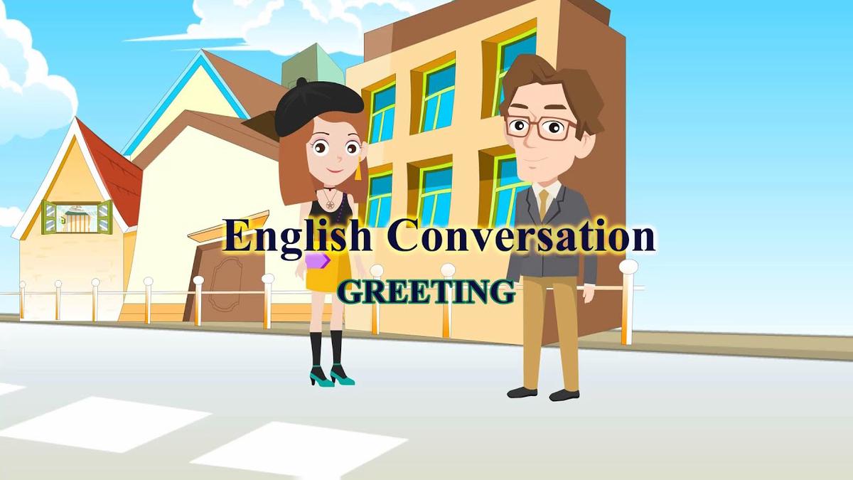 'Video thumbnail for English Conversation For Beginners | Greeting'
