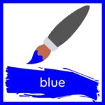 Color Names In English - blue