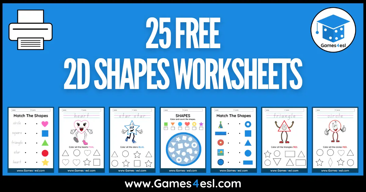 The shapes song 2 - ESL worksheet by adelebs