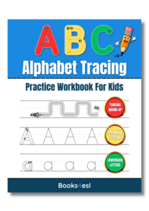 An Alphabet Tracing Workbook for kids.