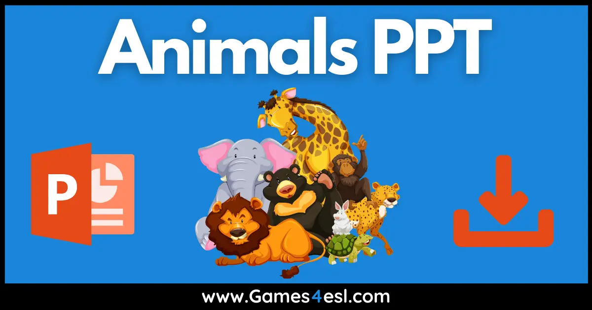 Animals PPT | Games4esl