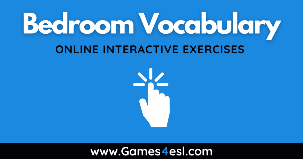 Bedroom - Vocabulary Exercises