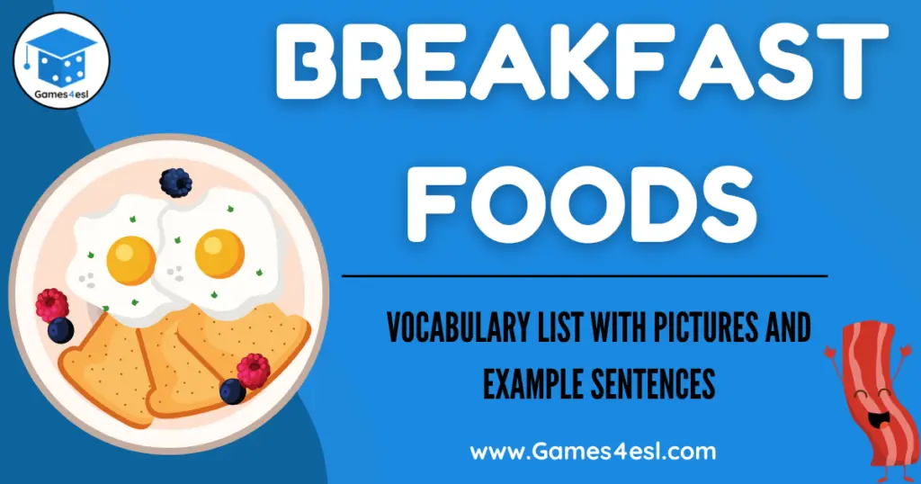 Breakfast Food Vocabulary