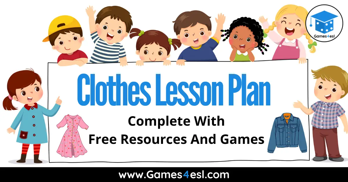 Clothes Vocabulary Lesson - TEFL Lessons 