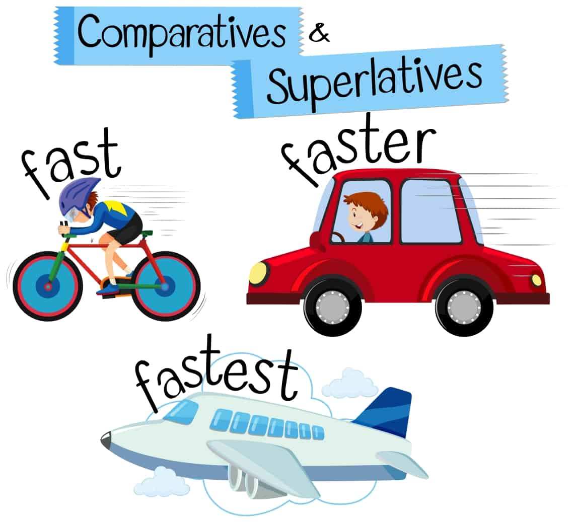 comparative and superlative adjectives
