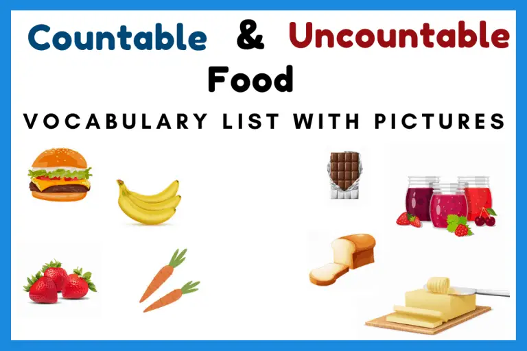 List Of Countable And Uncountable Food
