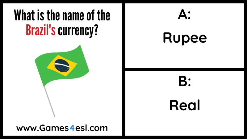 Currency Quiz Question