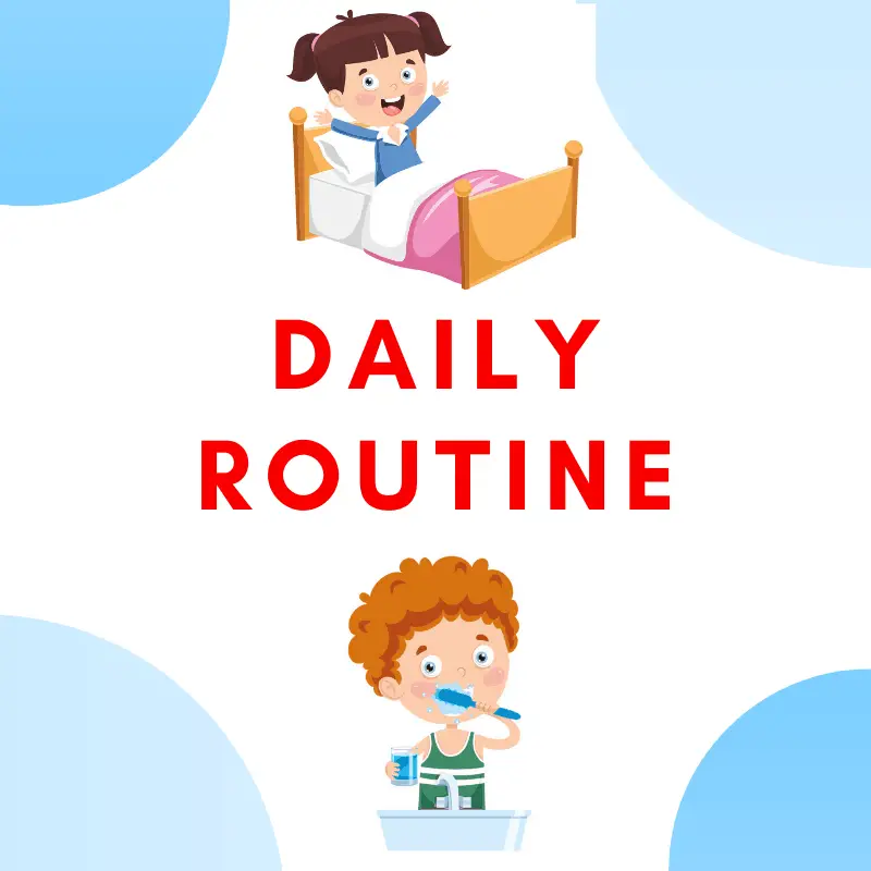Картинки daily routine