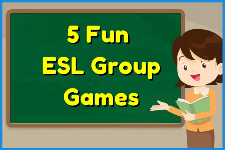 ESL Games For Small Groups