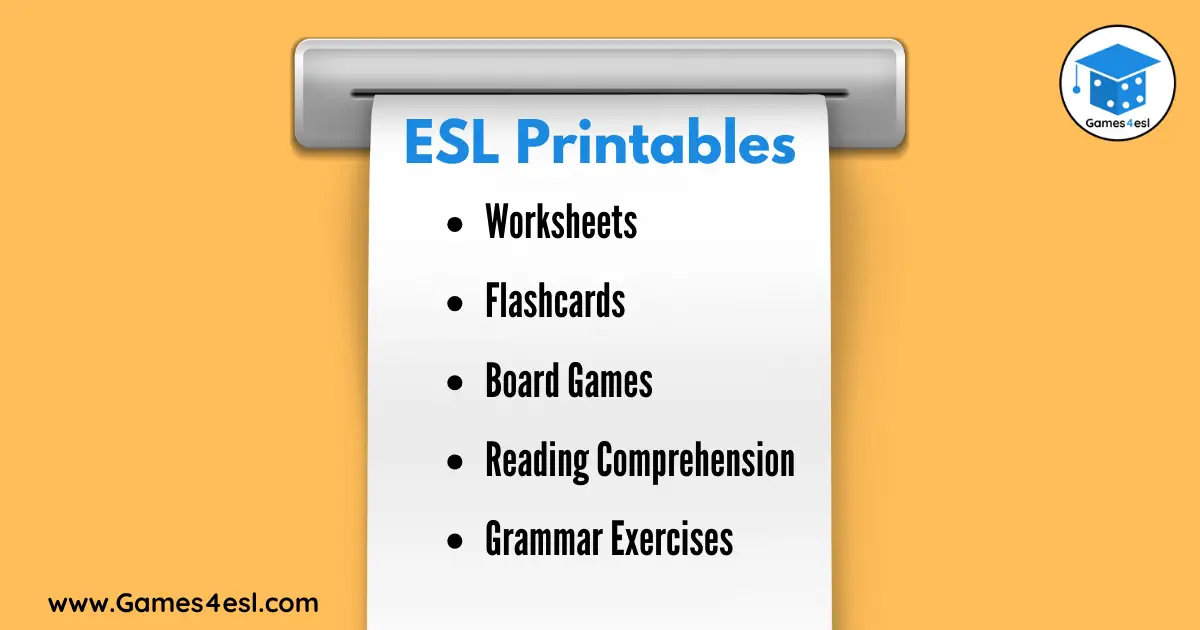 ESL Worksheets English Exercises