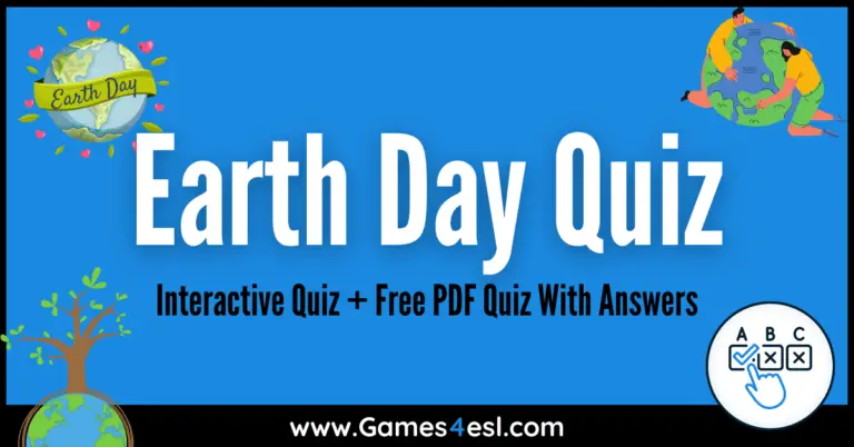 Earth Day Quiz