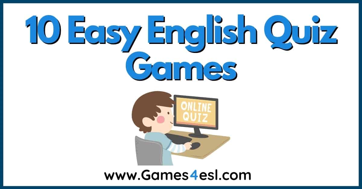 Easy English Quizzes For Kids | Games4esl