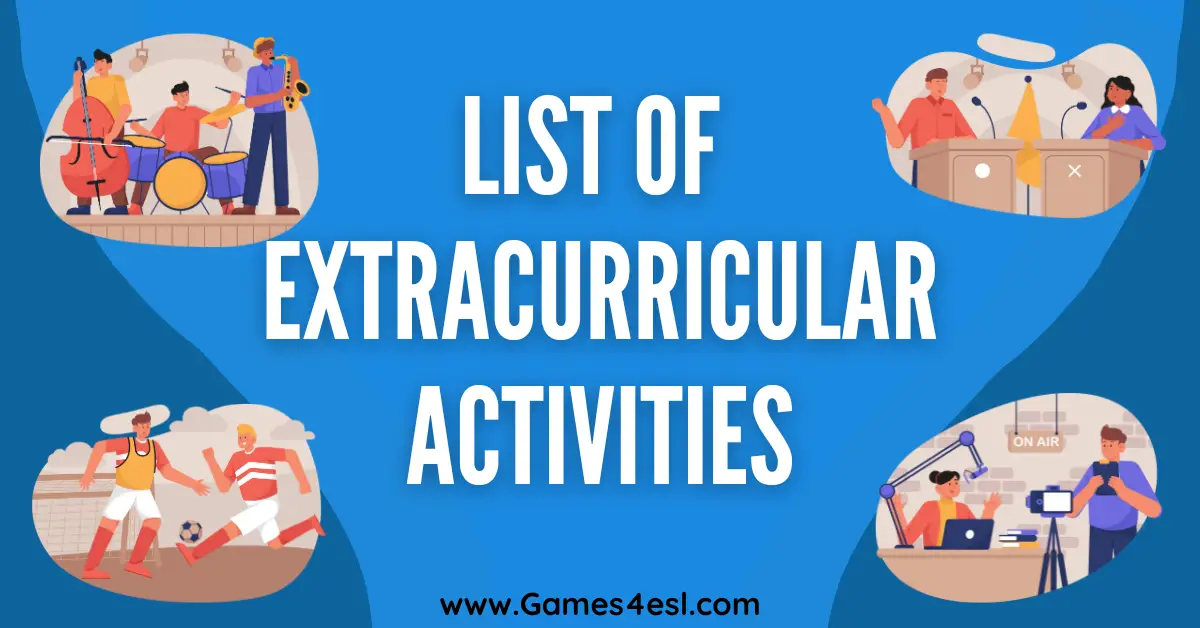 Extracurricular Activities: Life Outside the Classroom