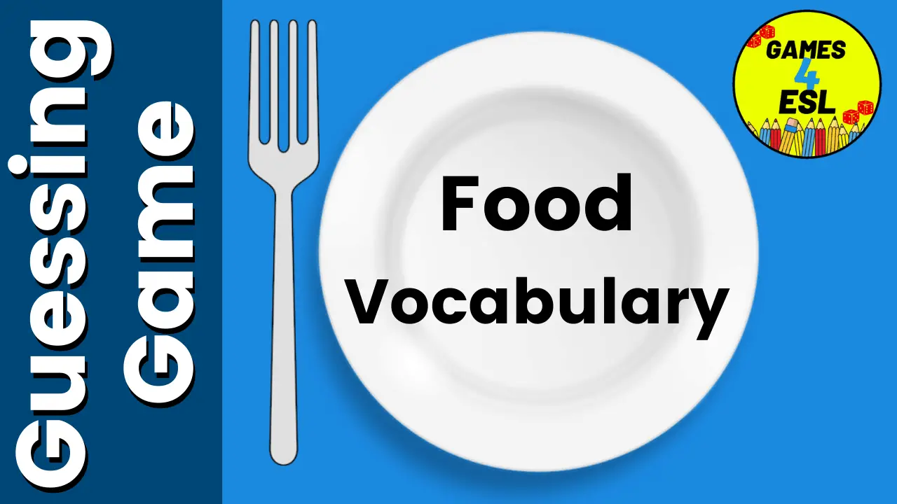 Food Vocabulary Game Fun Guessing