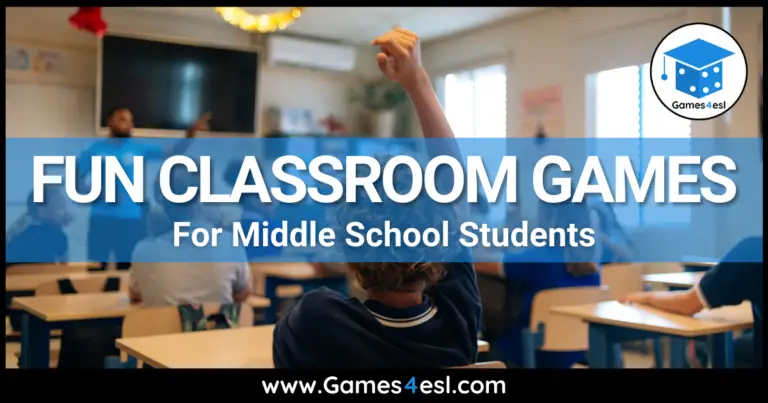 Fun Classroom Games For Middle School Students