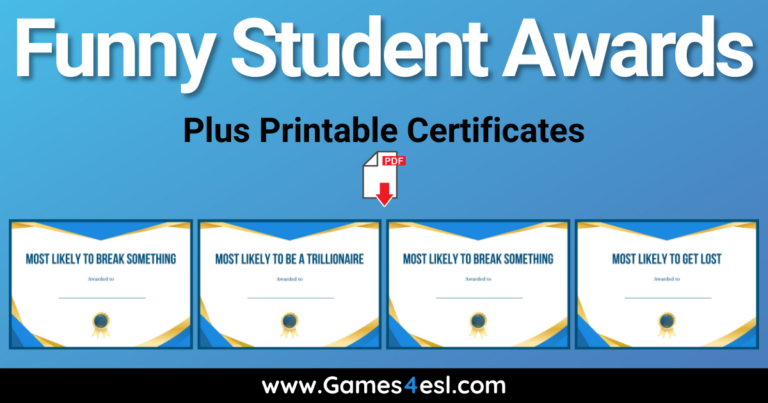 Funny Student Awards