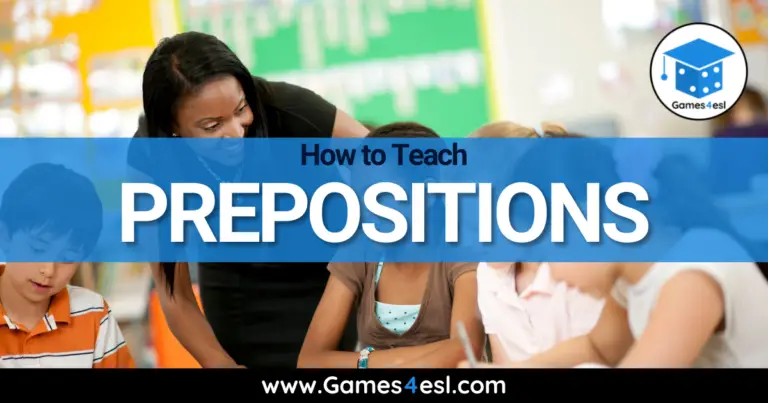 How To Teach Prepositions