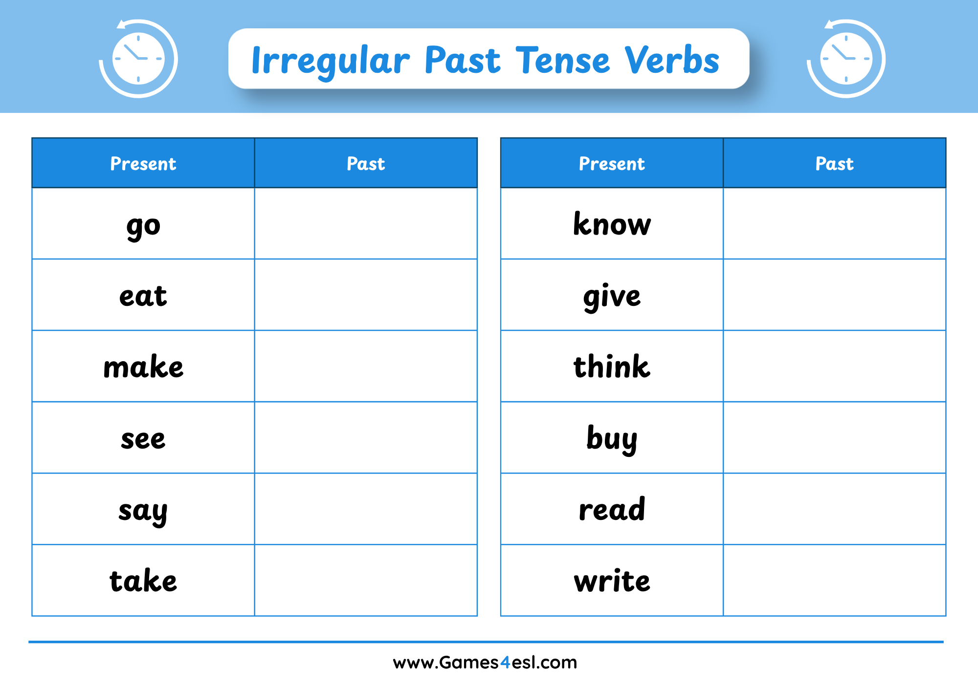 How To Teach The Past Simple Tense | Step By Step | Games4esl