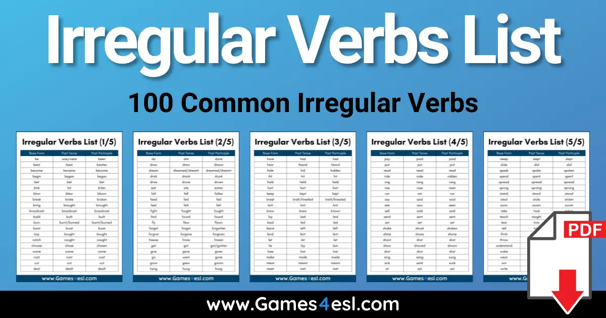basic-irregular-verbs-list-pdf