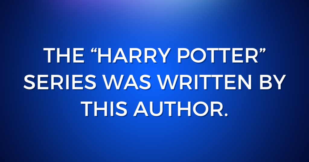 An Example of a Jeopardy Question