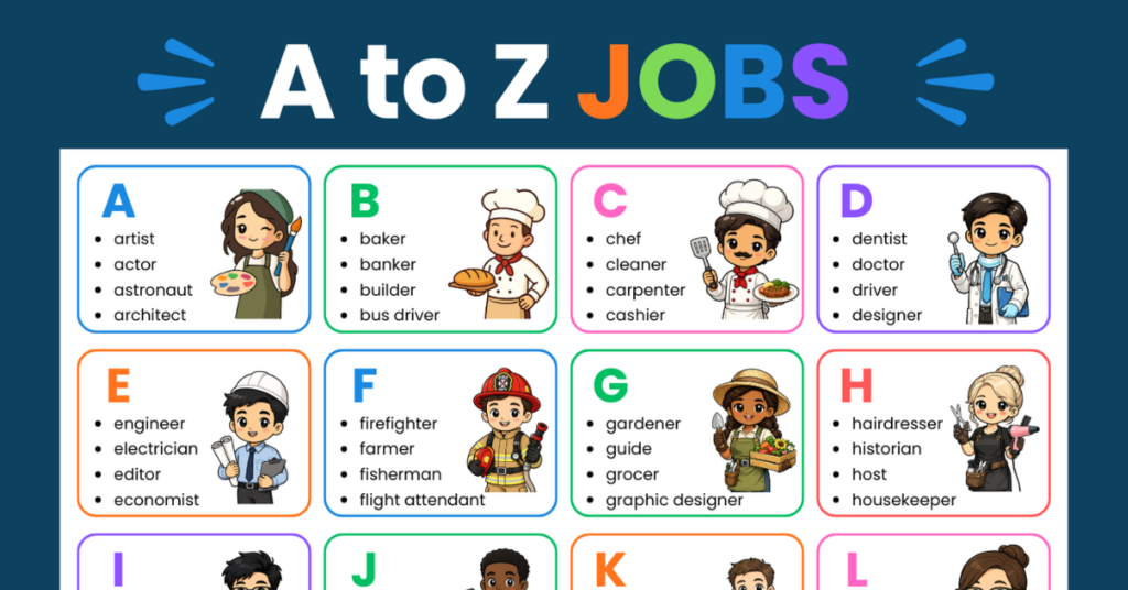 Jobs and Occupations Vocabulary