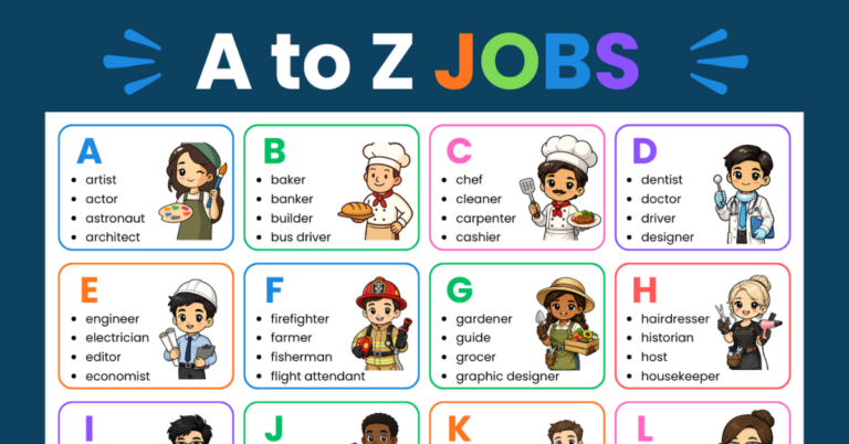 Jobs and Occupations Vocabulary