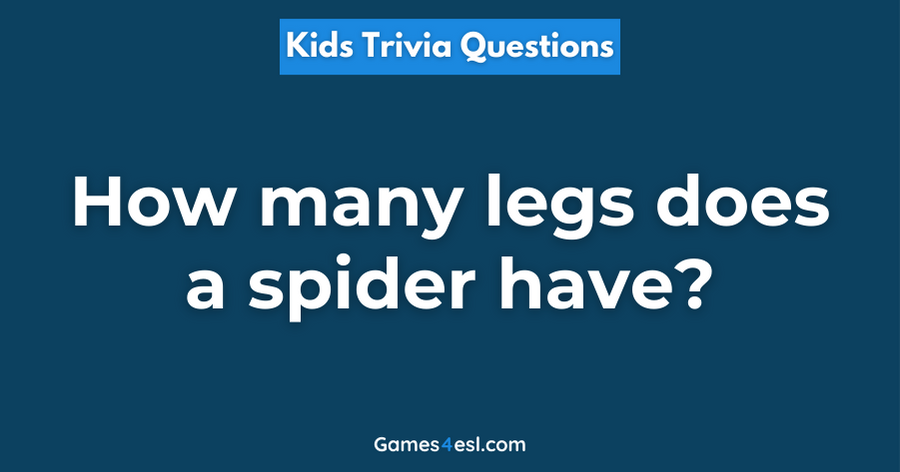 A Kids Trivia Question