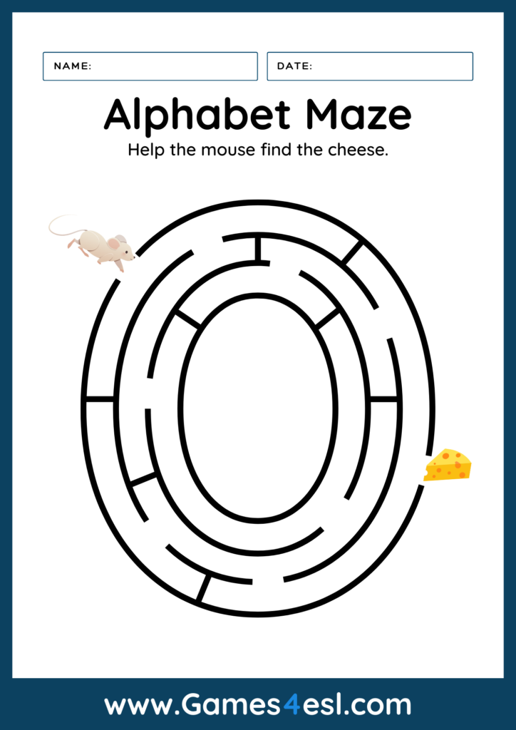 Letter O Activity Worksheet