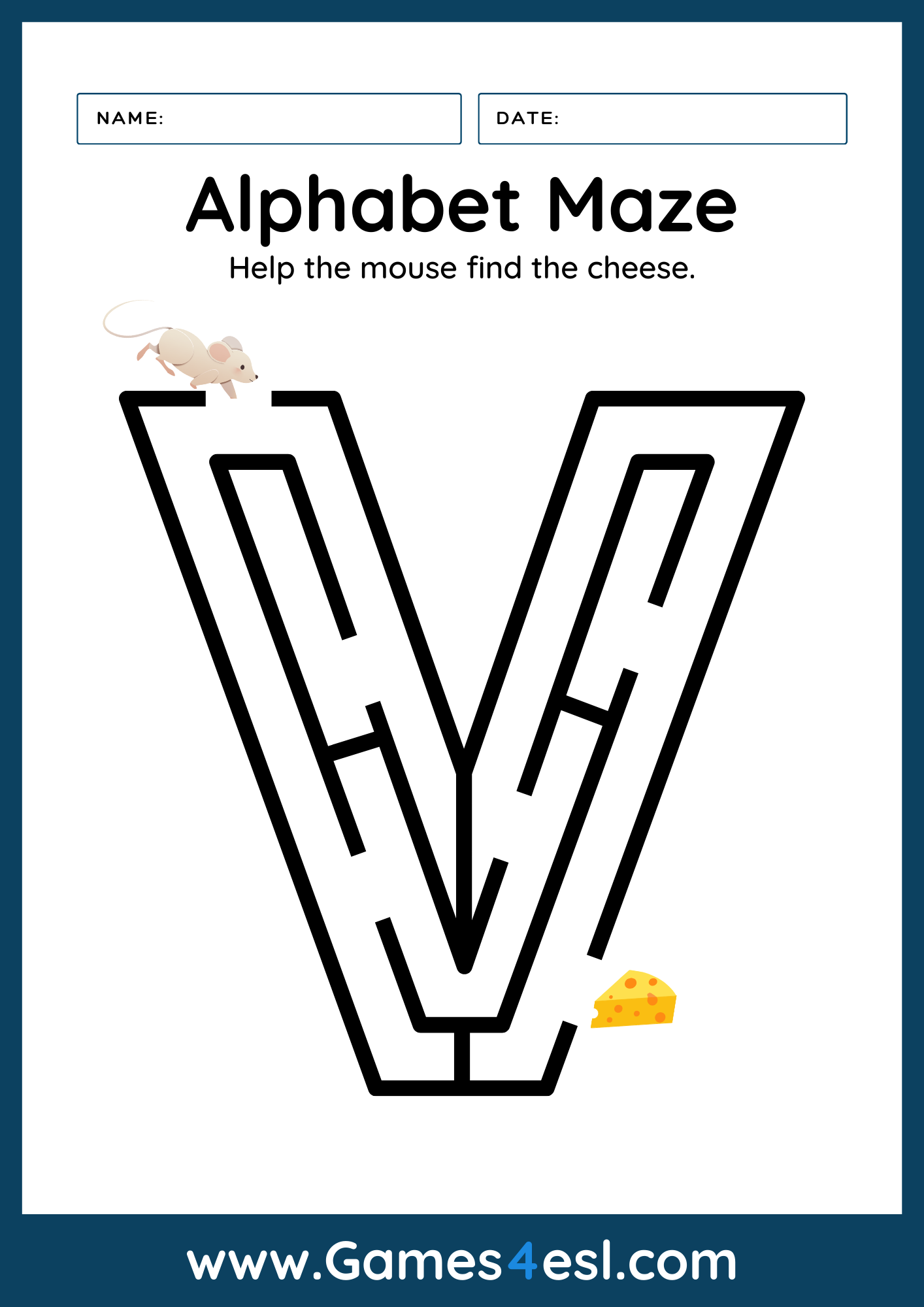 Letter V Activity Worksheet