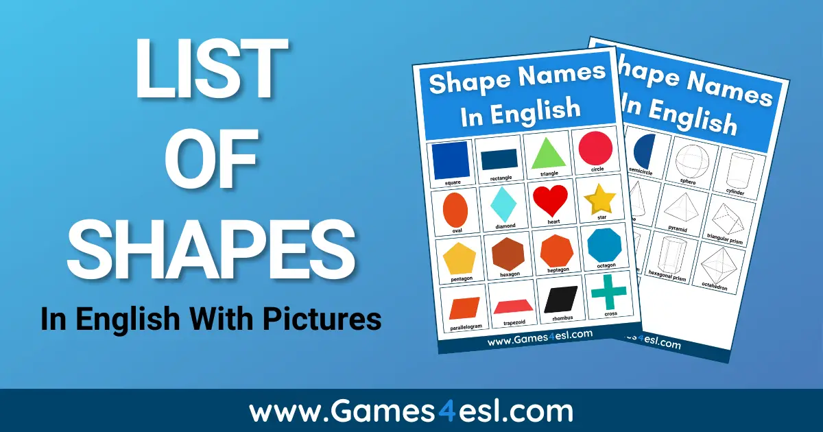3D Shapes Names, 3D Shapes and Their Names Table of Contents 3d
