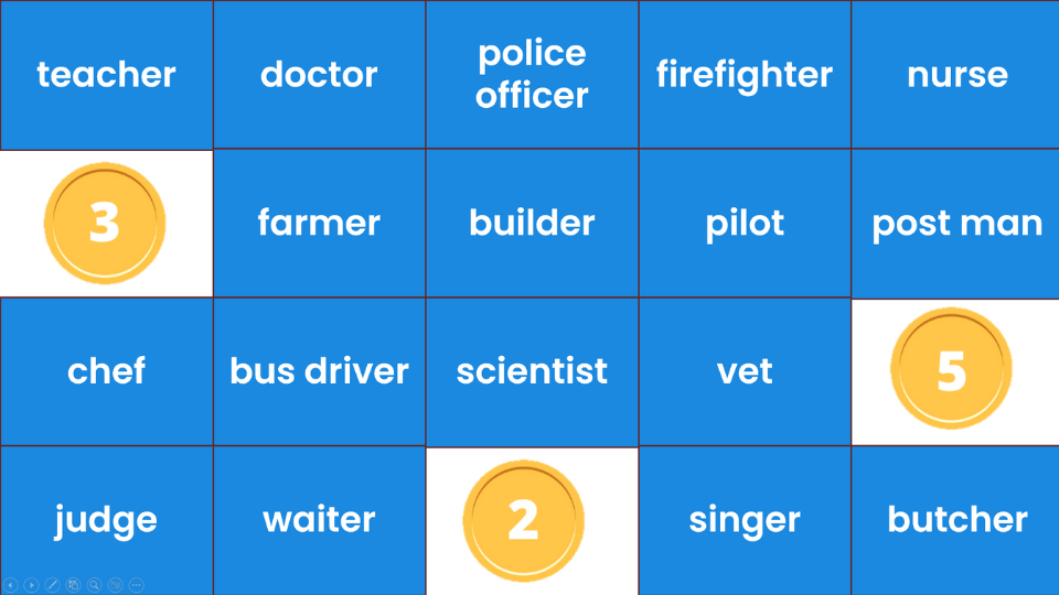 A Screenshot of Lucky Box PPT Game Template