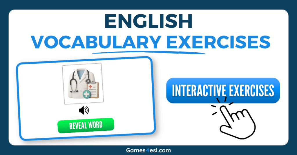 English Vocabulary Exercises