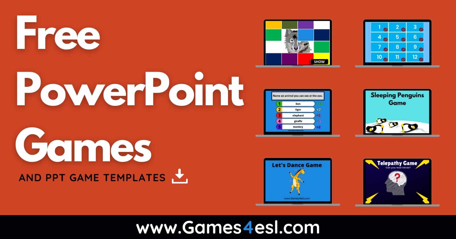 PowerPoint Games for Learning English: Fun and Effective ESL Activities