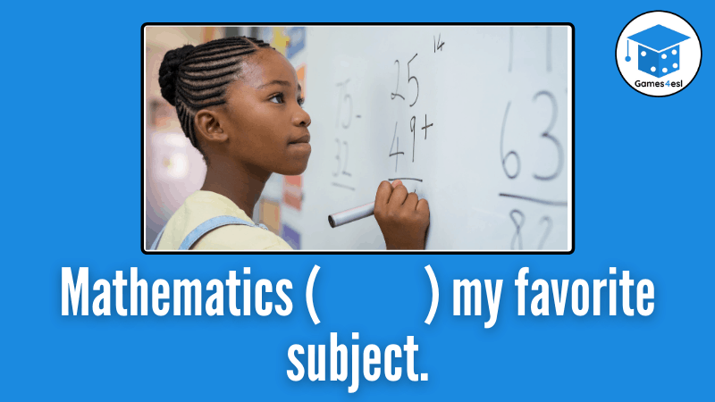 Subject Verb Agreement Quiz Question