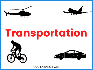 ESL PowerPoint about transportation