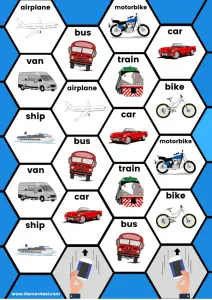 Transportation Lesson Plan | An ESL Lesson Plan For Beginners | Games4esl