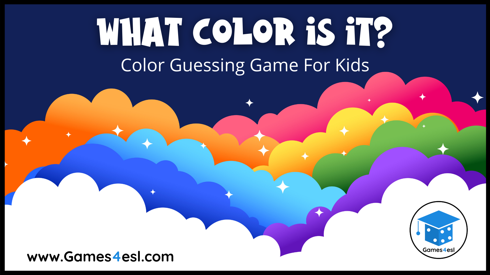 What Color Is It Color Games For Kids Games4esl