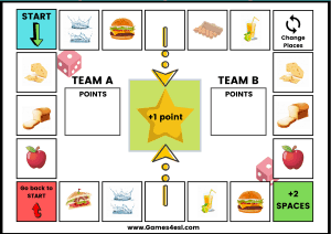 Countable and Uncountable nouns game