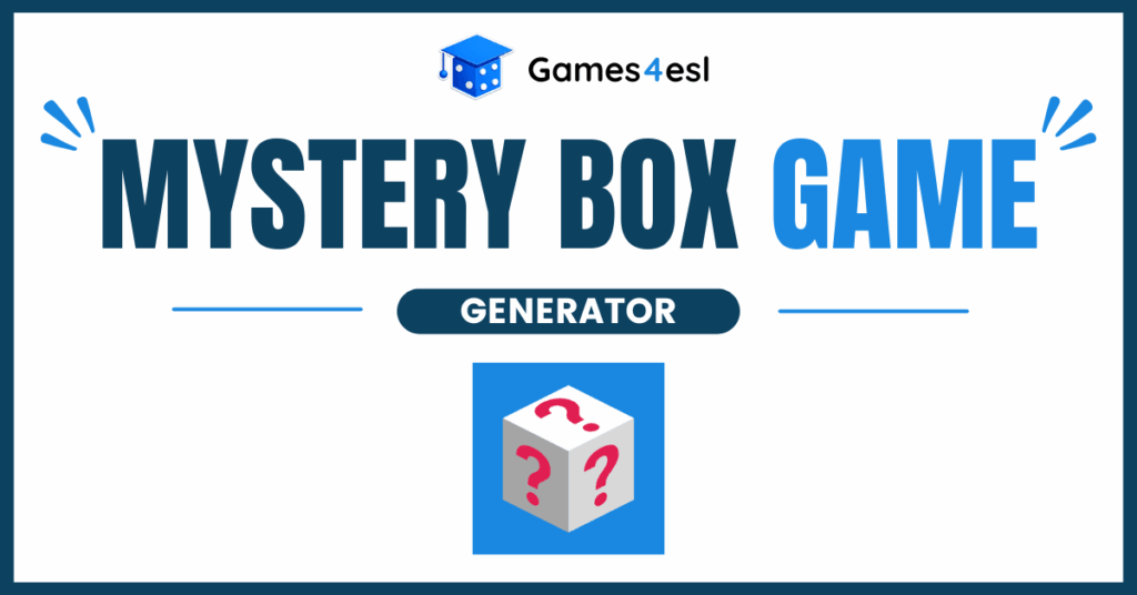 ESL Games Mystery Box Game Generator