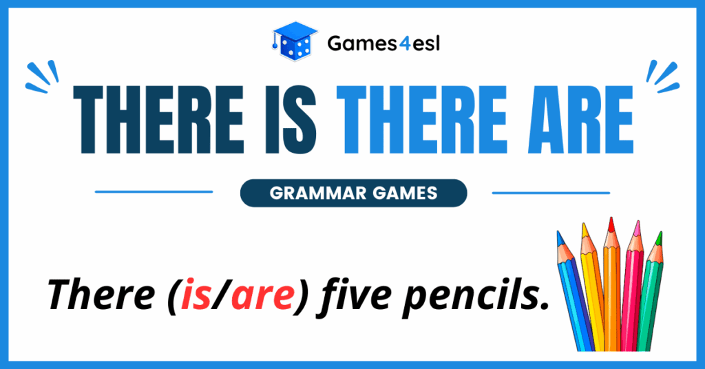 There Is There Are Grammar Games