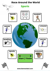 Sports Flashcards | Games4esl