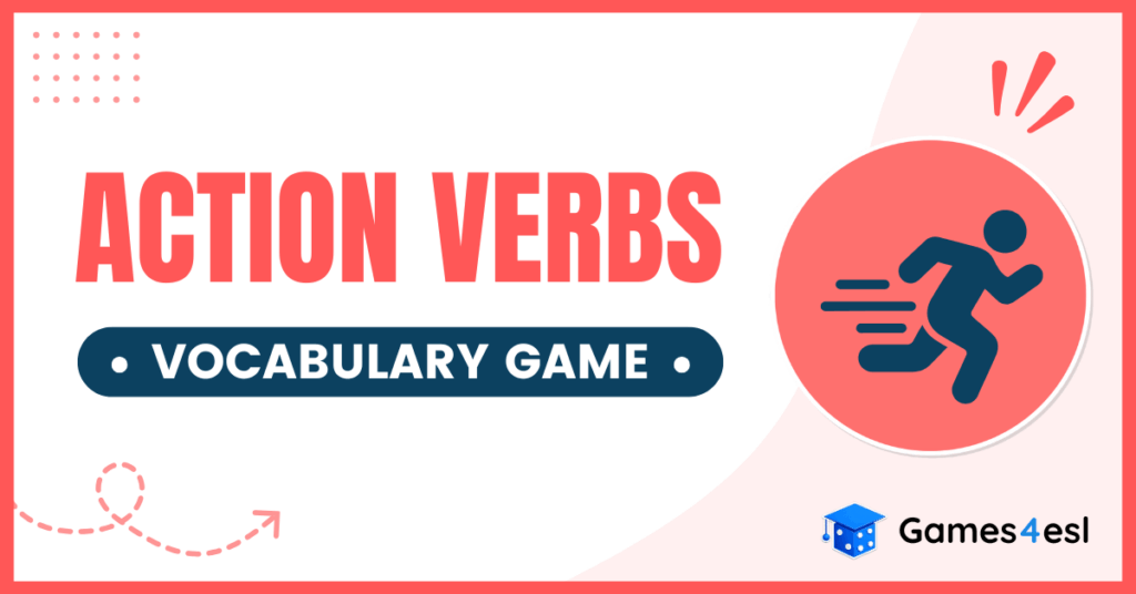 Action Verbs Vocabulary Game