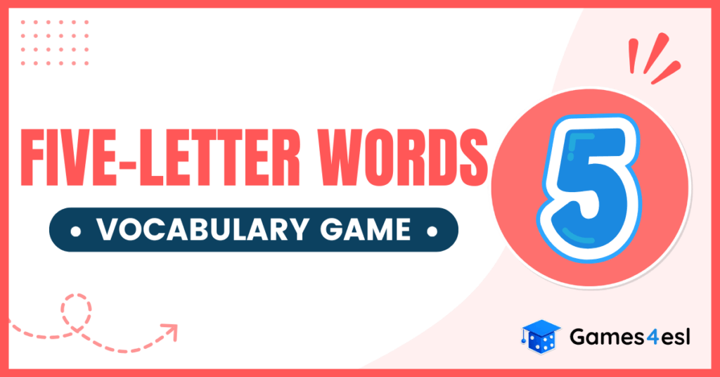 Five Letter Words Vocabulary Game